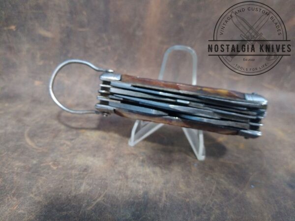 Vintage PIC Japan Camp/Scout 11 Blade Multi-tool Folding Pocket Knife with Stag Handle[Used – Excellent Cond.] Camp/Scout Knives cutlery