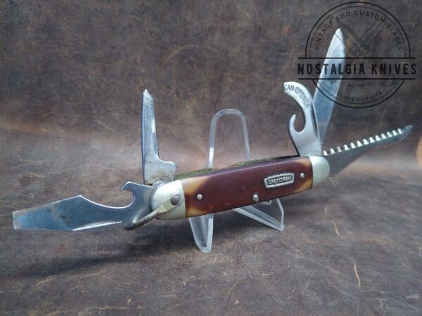 Vintage Craftsman 9555 Multi-tool 5 Blade Sportsman’s Camp Knife[Used – Excellent Cond.] Camp/Scout Knives boker