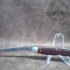 Vintage Kutmaster Utica, NY, Large 2 Blade Muskrat Pocket knife w/ Jigged Bone Scales, Brass Liners and Pins - 1947 [Used - Excellent Cond.] - Image 4