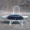 Schrade Old Timer 33OT Medium 2 Blade Pocket knife with Sawcut Delrin Scales [Unused Cond.] - Image 7