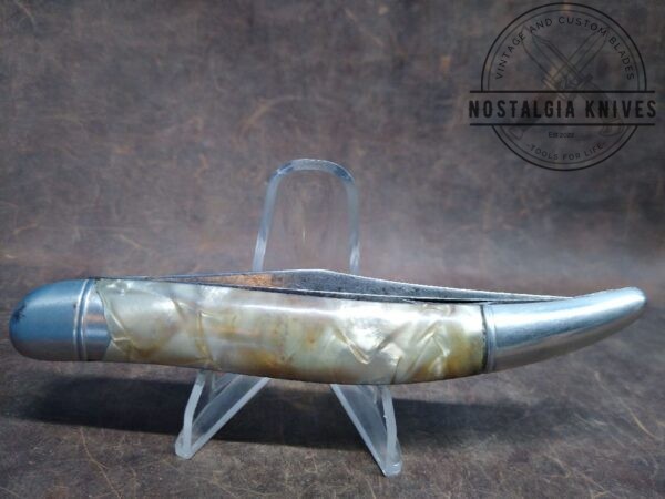 Vintage Hammer Brand USA Large Fish Knife with opener/scaler blade and Cracked Ice Handle from 1947[Used – Very Good Cond.] Collectible Knives boker