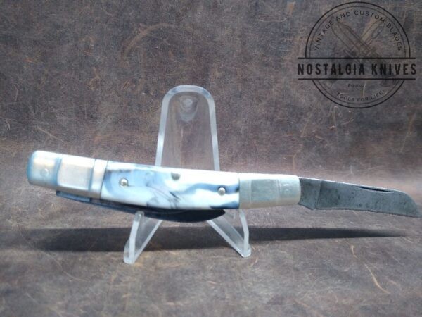 Vintage Böker Tree Brand 4-Blade 1971 Congress Knife w/Marbled Scales – Made in Germany[Used – Excellent Cond.] Böker