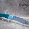 Vintage Colonial Prov. USA  Large Folding Hunter Knife Lock-Back with Green Saw Cut Handles[Used - Excellent Cond.] - Image 9