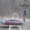 Vintage 1975 Federal Knife Co. 'Made in USA' 3.5" Jack Knife w/ Jigged Delrin Handle [Unused - Mint Cond.] - Image 8