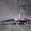 Vintage Robeson SHUREDGE 633295 Jigged Bone Handle 3 Blade Folding Pocket Knife [Used - Excellent Cond.] - Image 9
