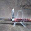 Vintage Robeson SHUREDGE 633295 Jigged Bone Handle 3 Blade Folding Pocket Knife [Used - Excellent Cond.] - Image 2